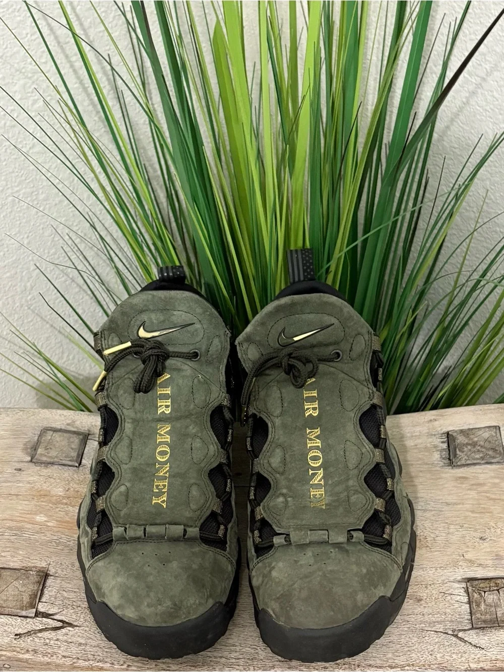 Nike Air More Money QS Dollar Sneakers